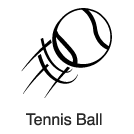 "Clip-Art 1: Tennis Ball"