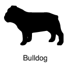 "Clip-Art 2: Bulldog"