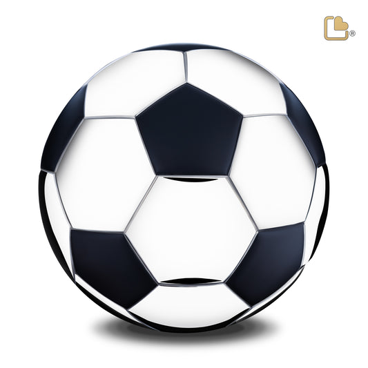 Soccer Ball Polished Silver (Adult) - A1150*