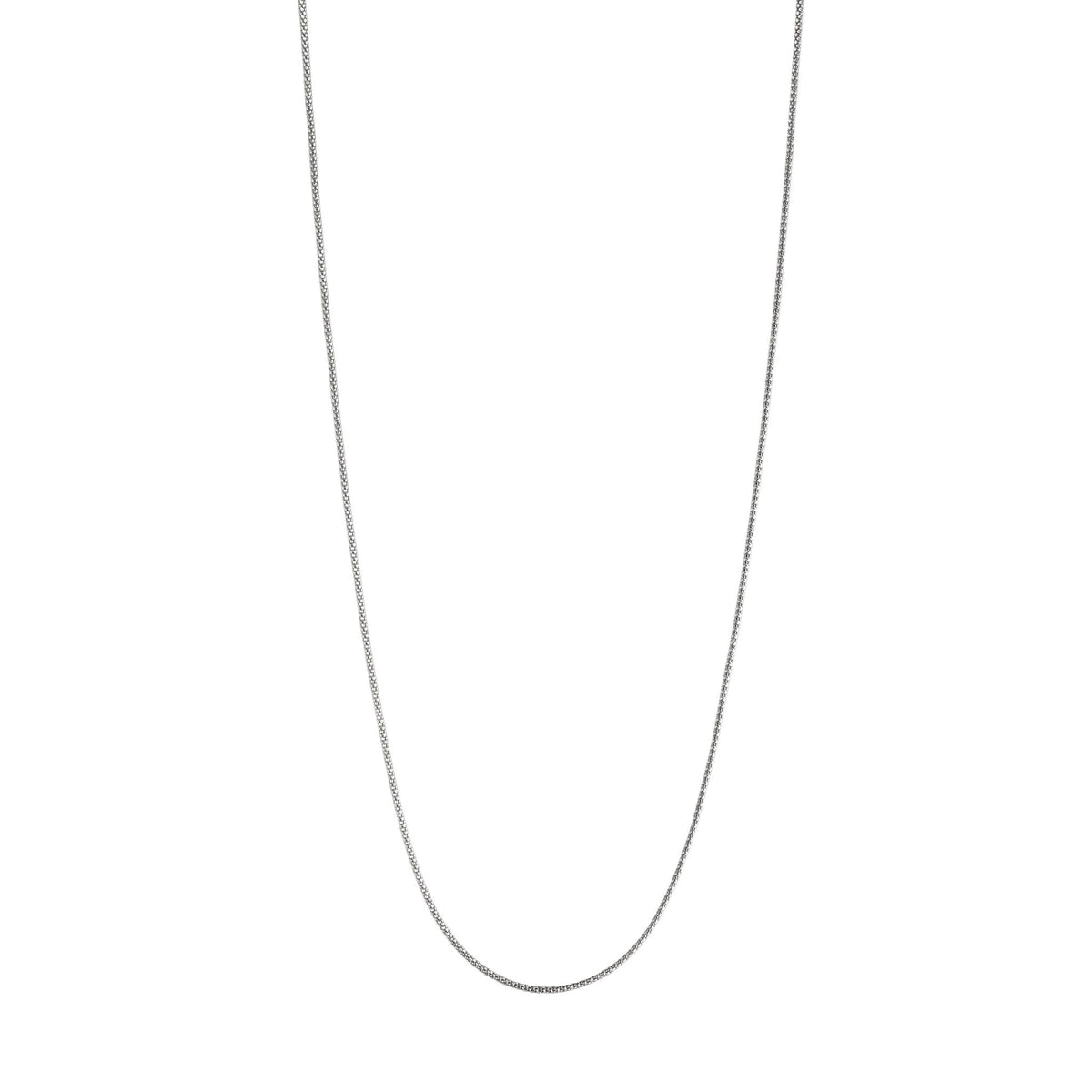 Chain: 20" Snake (Sterling Silver .925) - Rhodium Plated - AC1003