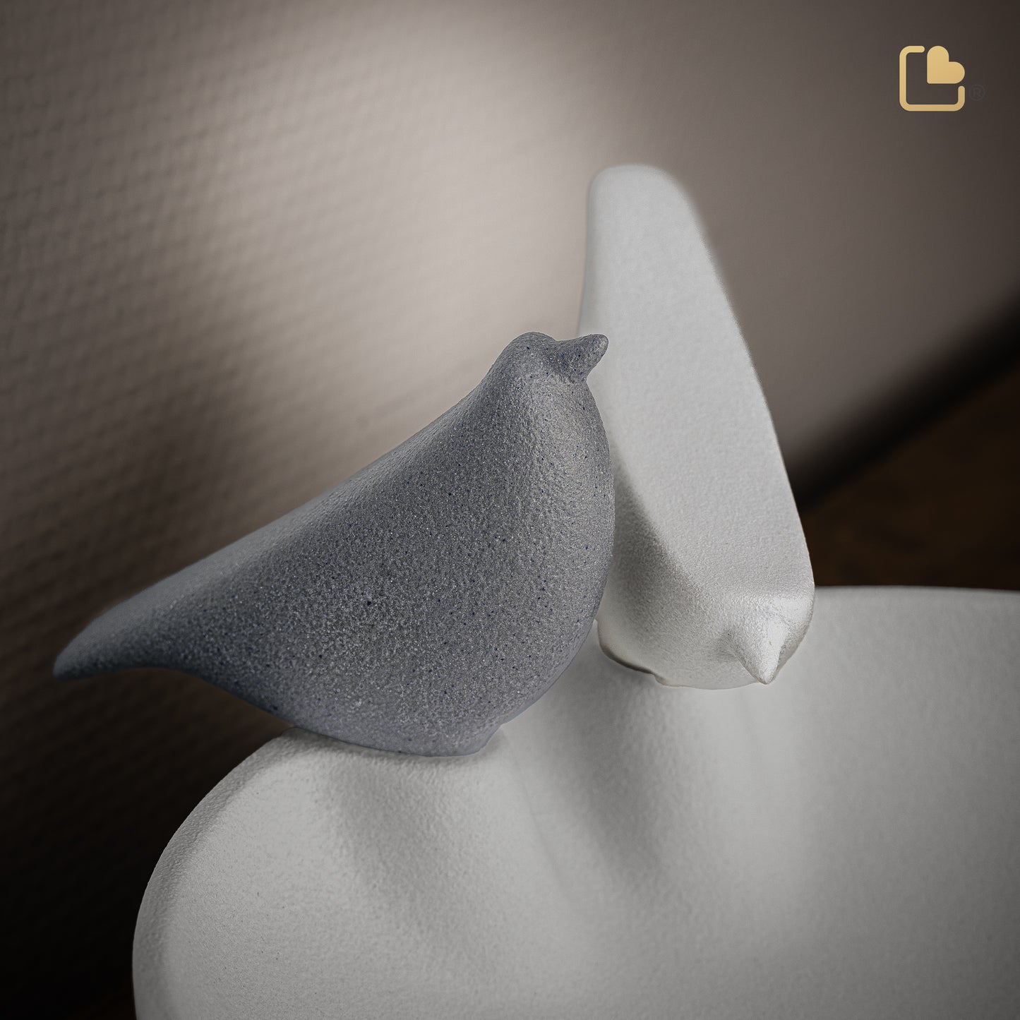 Togetherness White & Slate (Bird Feeder) - CA113*