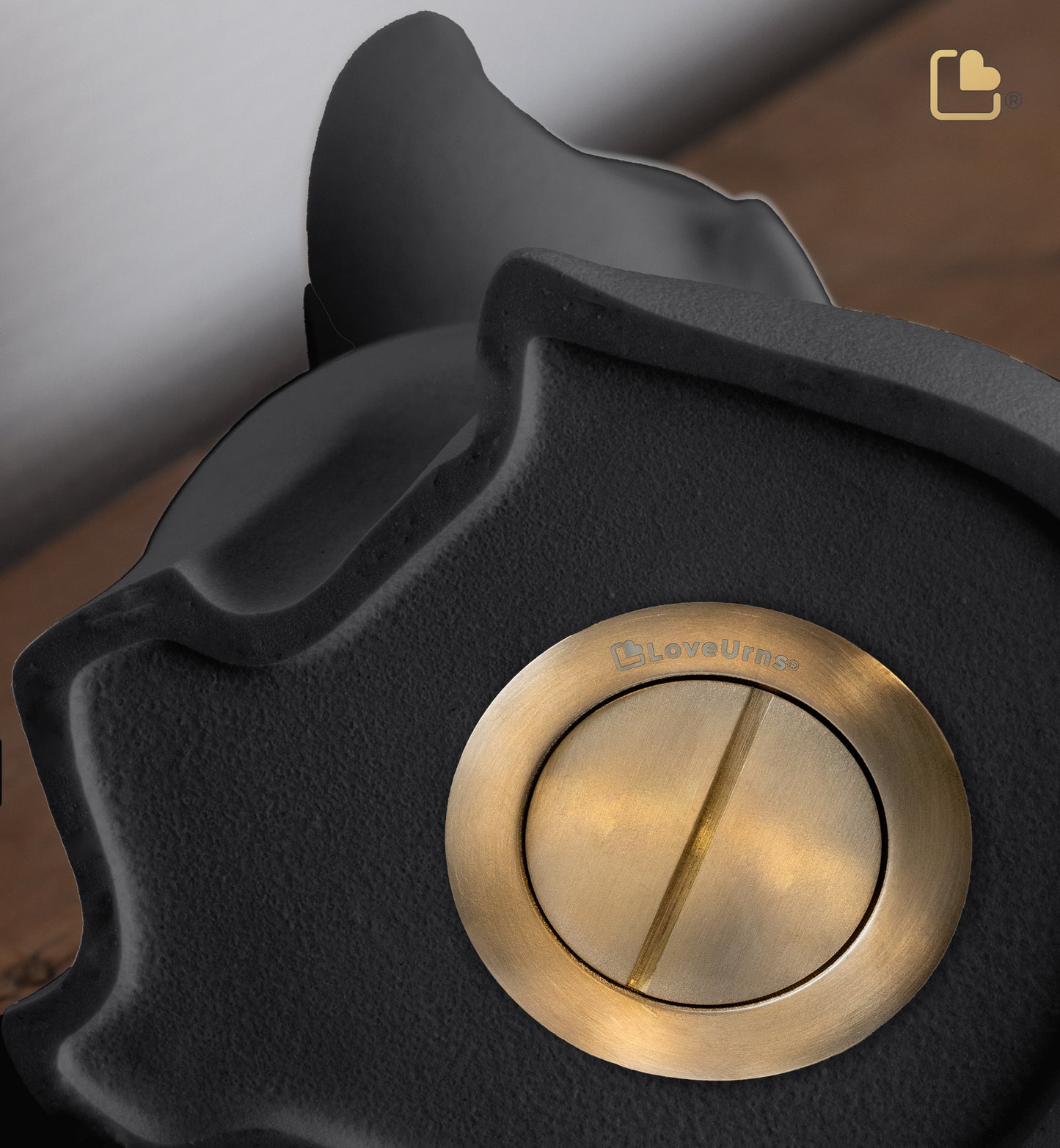 Dog Pet Urn (Black) - CP191*