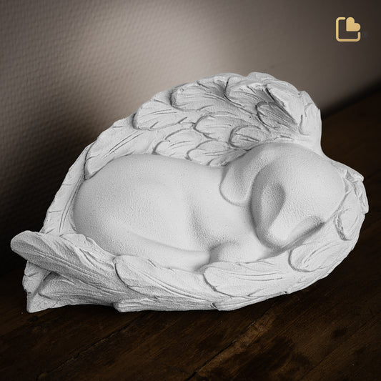 Angelic Dog Pet Urn (White) - CP200*