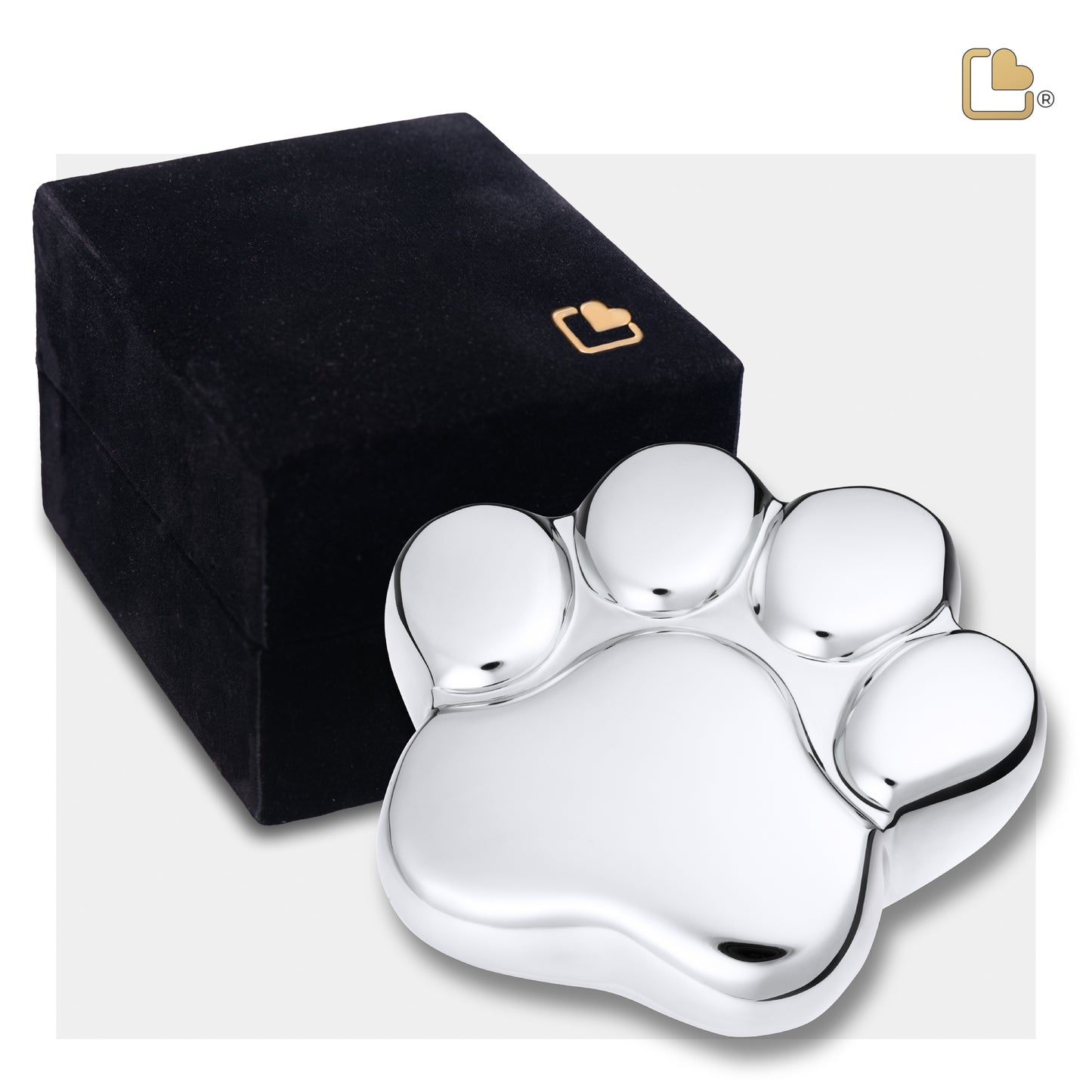 LovePaw Polished Silver (Keepsake) - P670K