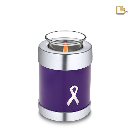 Awareness Purple (Tealight Urn) - T901 - ***DISCONTINUED***