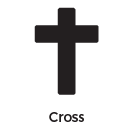 TadBlu Clip-Art: Cross