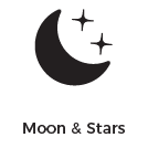 TadBlu Clip-Art: Moon & Stars