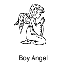 Clip-Art 1: Boy Angel