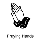 Clip-Art 1: Praying Hands