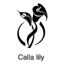 Clip-Art 1: Calla Lily