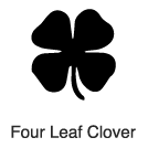 Clip-Art 1: Four Leaf Clover