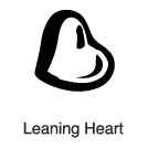 Clip-Art 1: Leaning Heart