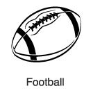 Clip-Art 1: Football