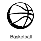 Clip-Art 1: Basketball