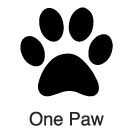 Clip-Art 2: One Paw