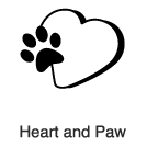 Clip-Art 2: Heart and Paw