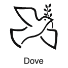 Clip-Art 2: Dove