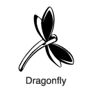 Clip-Art 2: Dragonfly