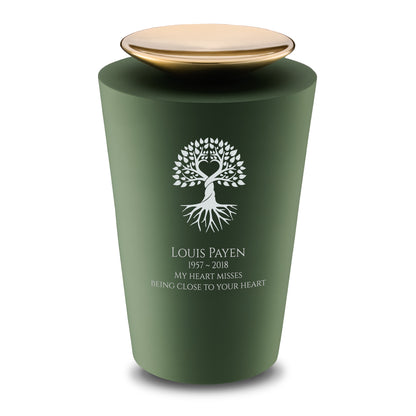 Crescent™ Tall Sage Green & Brushed Gold (Adult) - A1070*