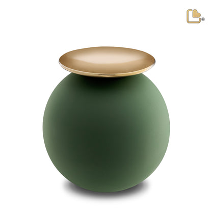 Crescent™ Sphere Sage Green & Brushed Gold (Adult) - A1071*