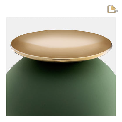 Crescent™ Sphere Sage Green & Brushed Gold (Adult) - A1071*