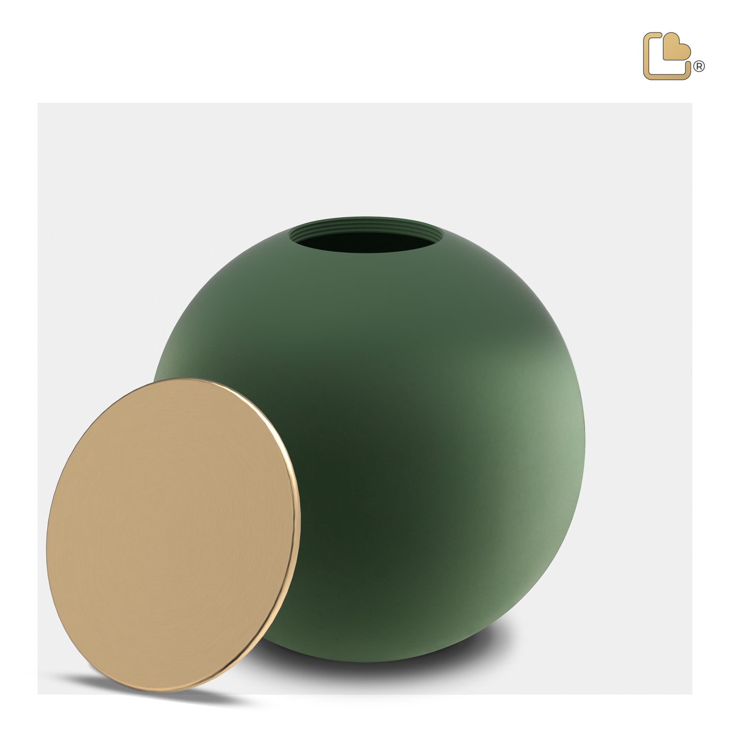 Crescent™ Sphere Sage Green & Brushed Gold (Adult) - A1071*