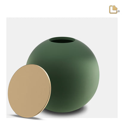 Crescent™ Sphere Sage Green & Brushed Gold (Adult) - A1071*