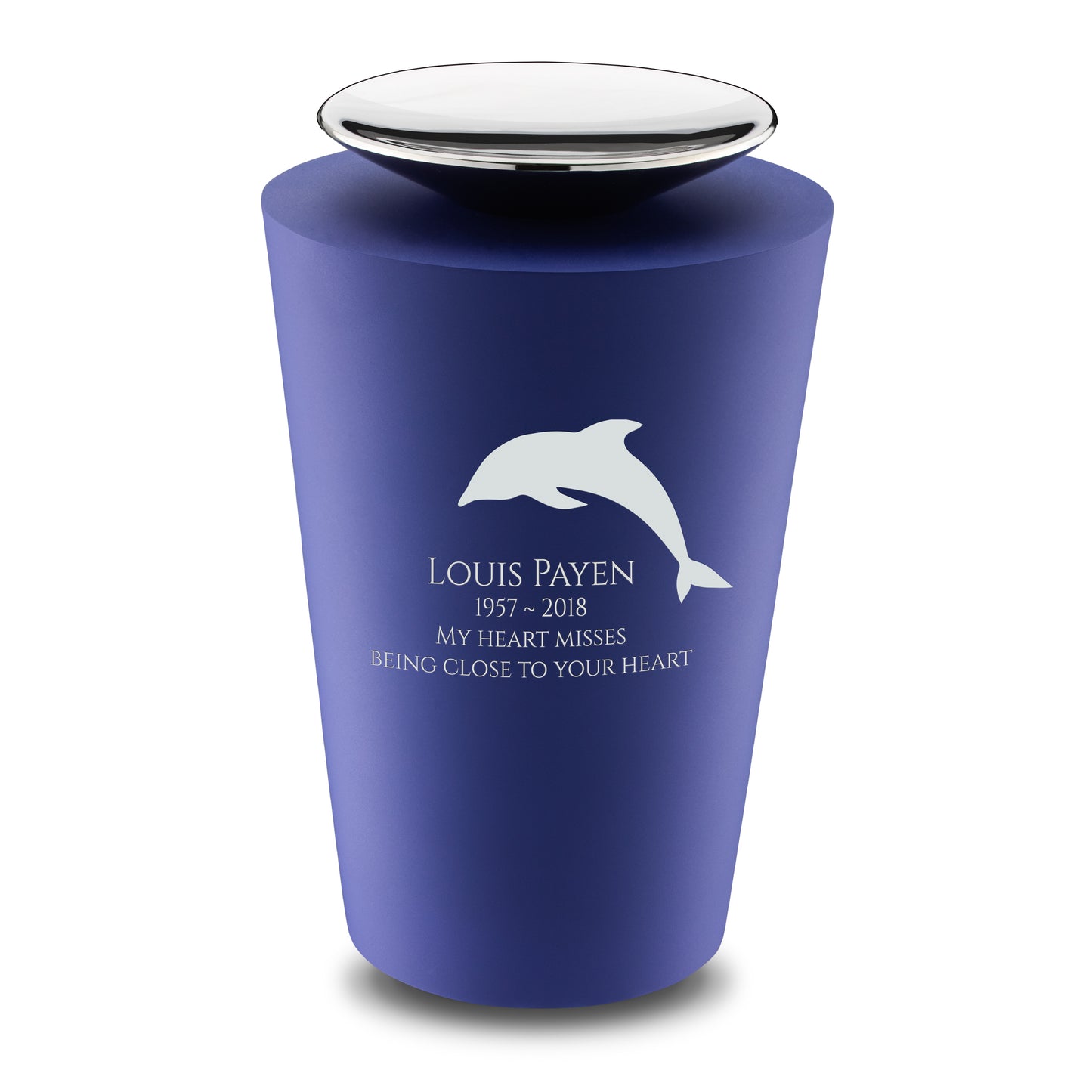 Crescent™ Tall Navy & Polished Silver (Adult) - A1072*