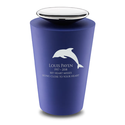 Crescent™ Tall Navy & Polished Silver (Adult) - A1072*