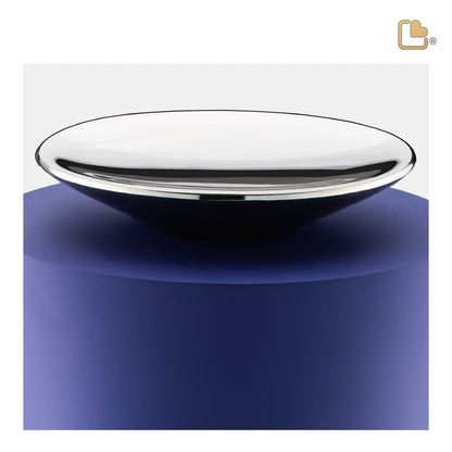 Crescent™ Tall Navy & Polished Silver (Adult) - A1072*
