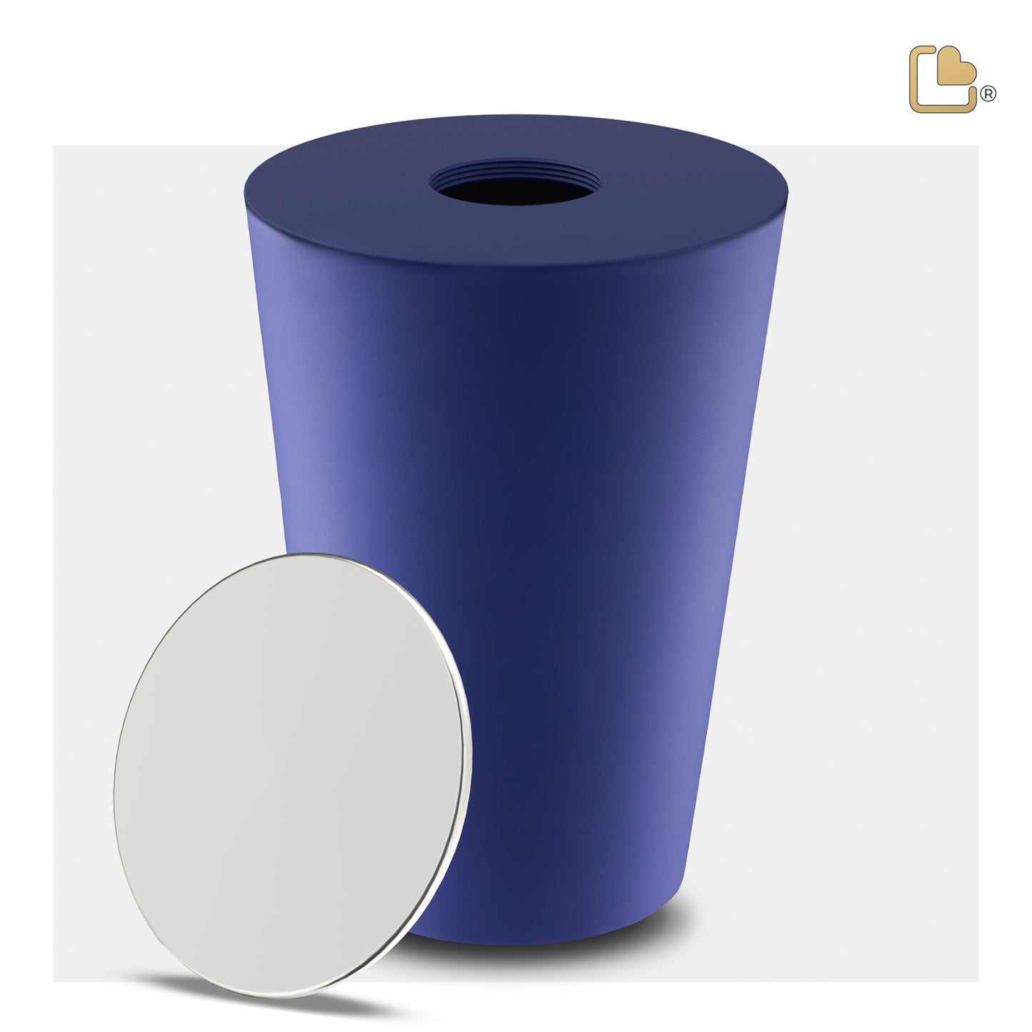 Crescent™ Tall Navy & Polished Silver (Adult) - A1072*