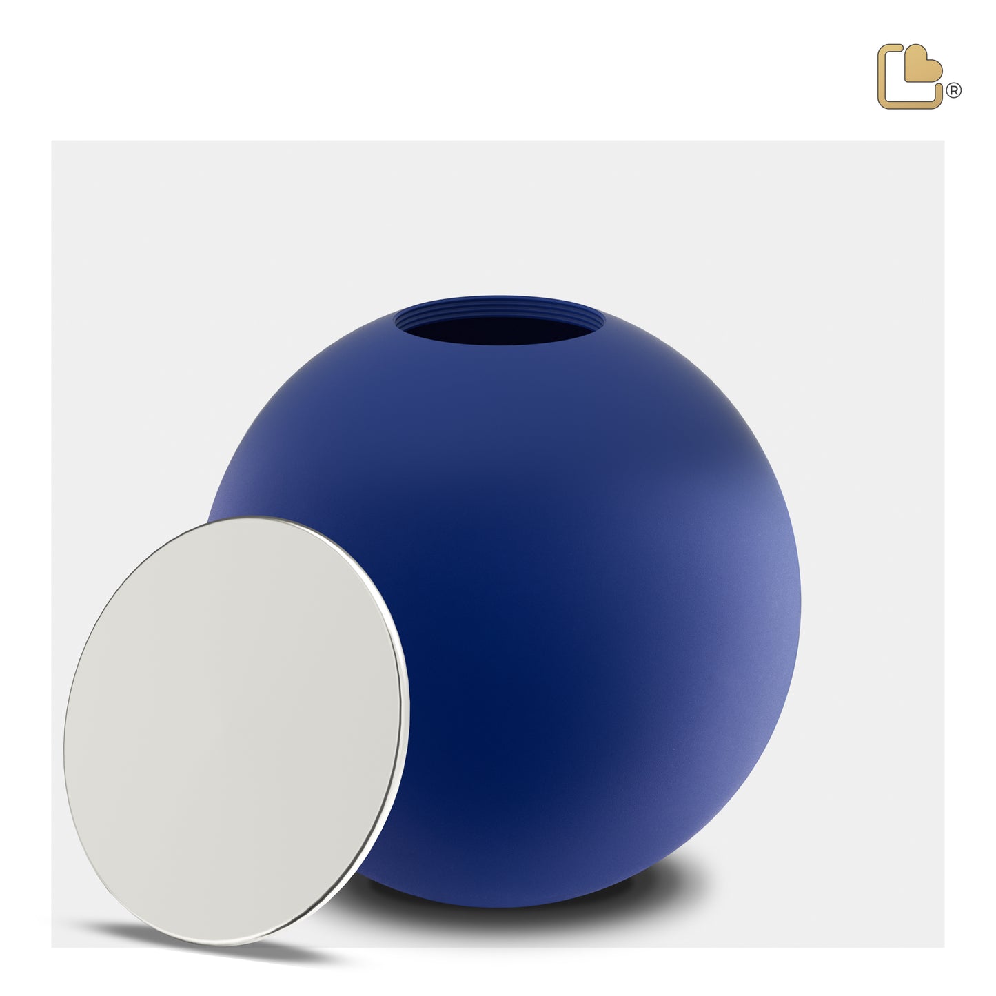 Crescent™ Sphere Navy & Polished Silver (Adult) - A1073*