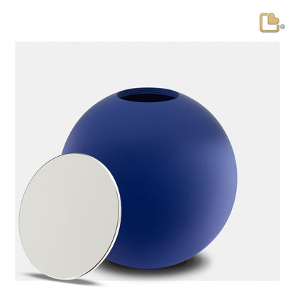 Crescent™ Sphere Navy & Polished Silver (Adult) - A1073*