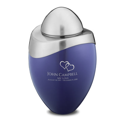 Amore™ Blue & Brushed Pewter (Adult) - A361*