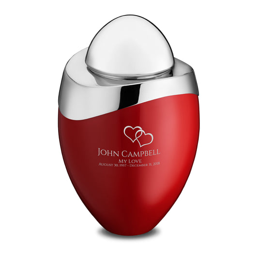 Amore™ Red & Polished Silver (Adult) - A363*