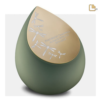 Drop™ Sage Green & Brushed Gold (Adult) - A585*
