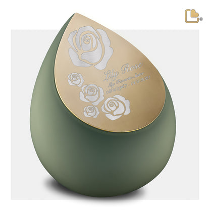 Drop™ Sage Green & Brushed Gold (Adult) - A585*