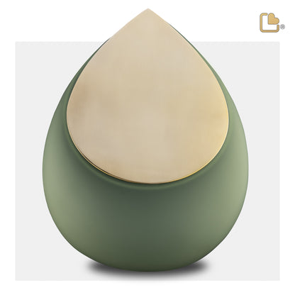 Drop™ Sage Green & Brushed Gold (Adult) - A585*