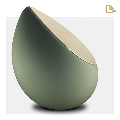 Drop™ Sage Green & Brushed Gold (Adult) - A585*