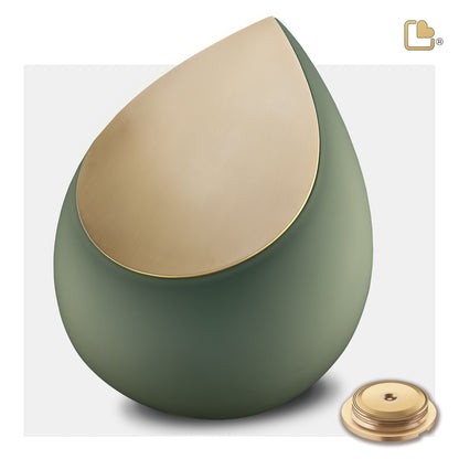 Drop™ Sage Green & Brushed Gold (Adult) - A585*
