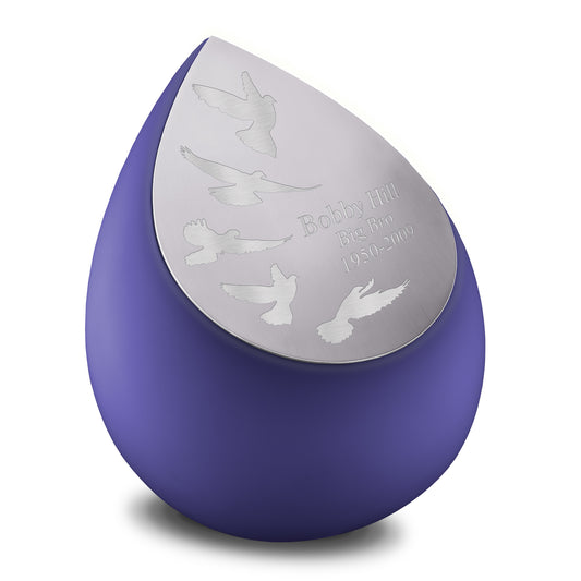 Drop™ Navy & Brushed Pewter (Adult) - A586*