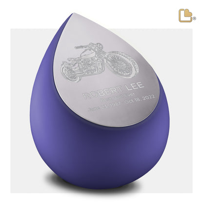 Drop™ Navy & Brushed Pewter (Adult) - A586*