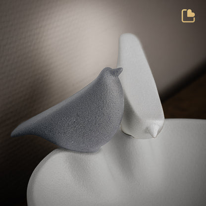 Togetherness White & Slate (Bird Feeder) - CA113*