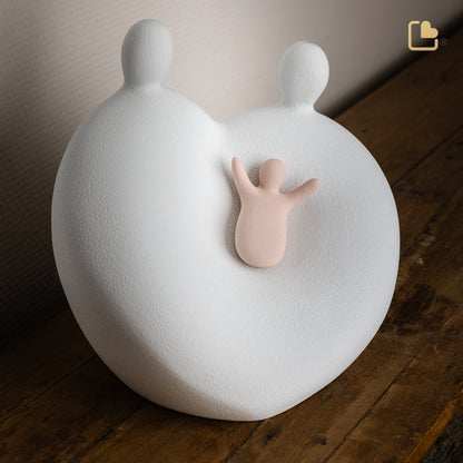 Cradle White & Pink (Child) - CA130*