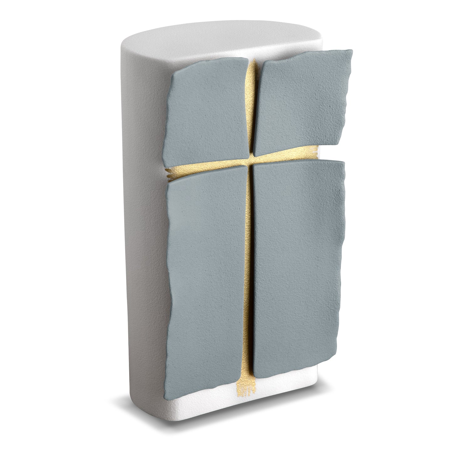 Holy Cross Silver Grey & White (Adult) - CA140*