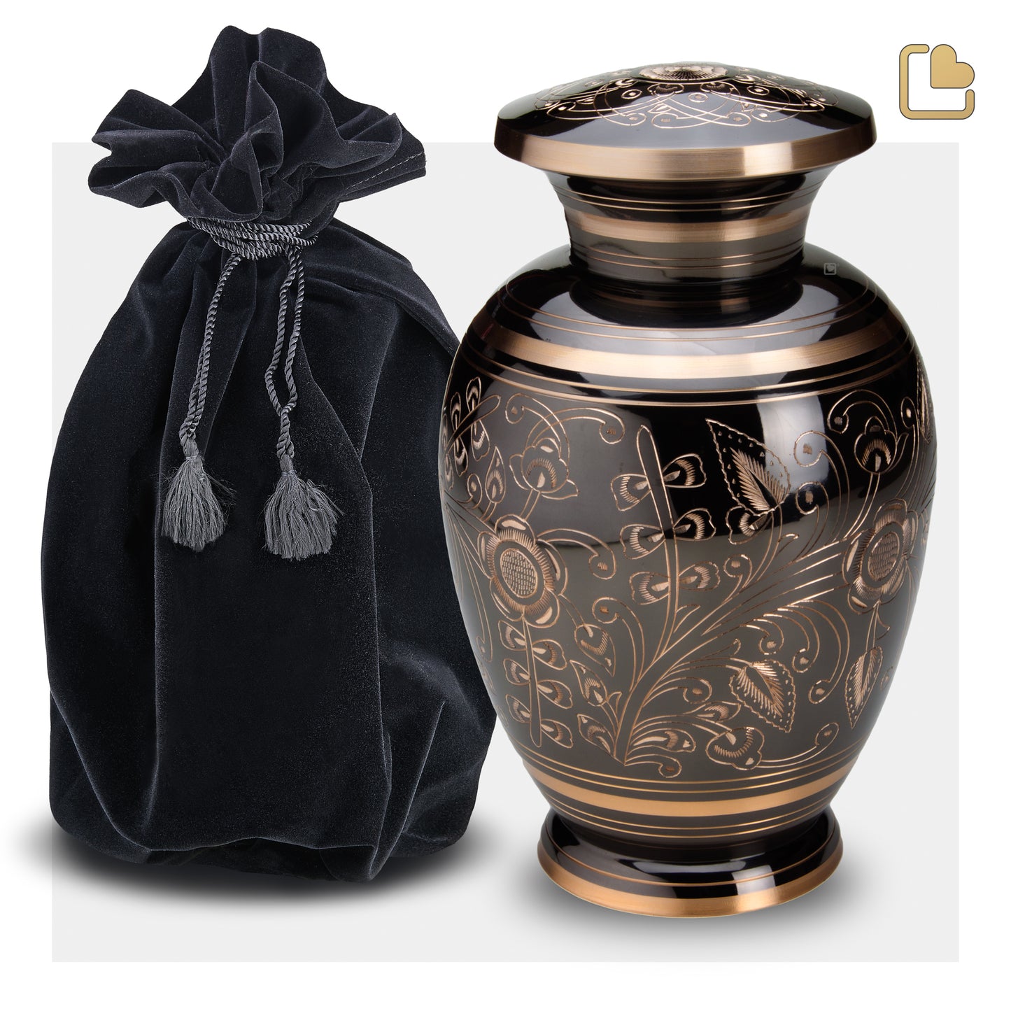 Floral Etched (Adult) - A124