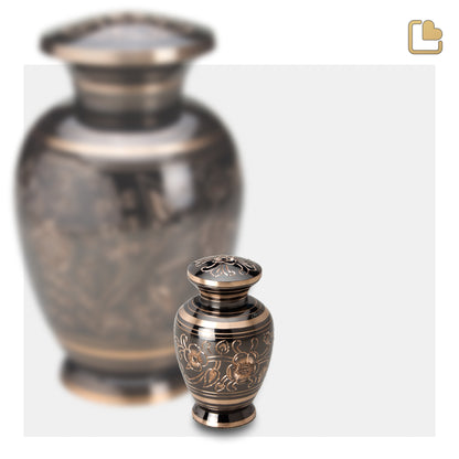 Floral Etched (Keepsake) - K124