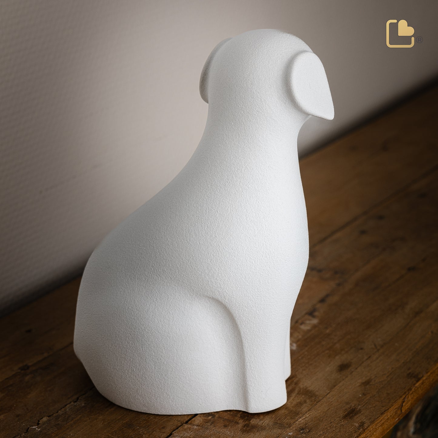 Dog Pet Urn (White) - CP190*