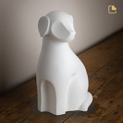 Dog Pet Urn (White) - CP190*