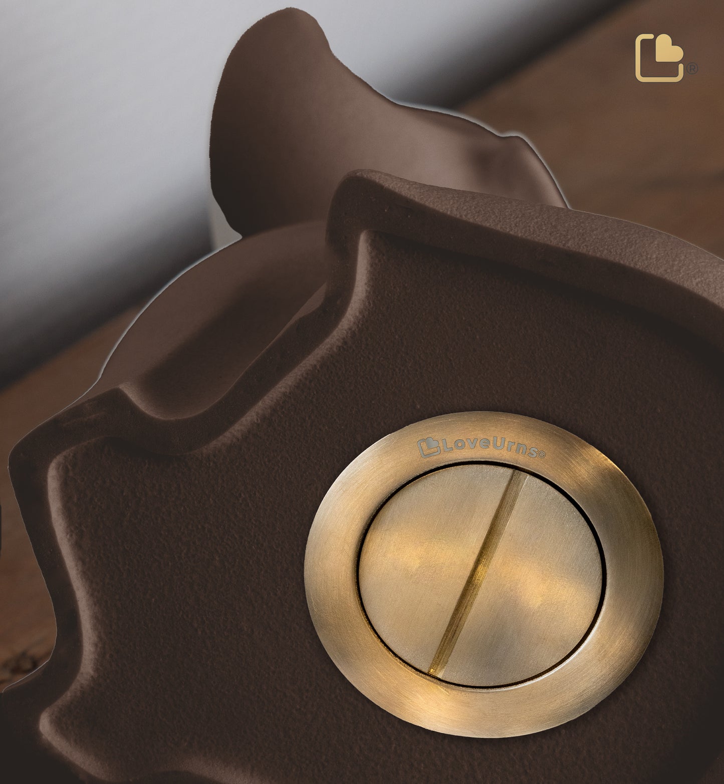 Dog Pet Urn (Brown) - CP192*